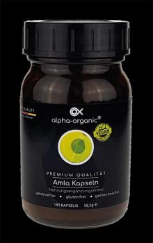alpha-organic® Amla Kapseln vegan