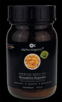 alpha-organic® Boswellia Kapseln vegan
