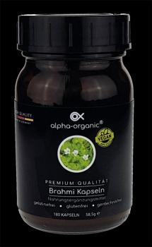 alpha-organic® Brahmi Kapseln vegan